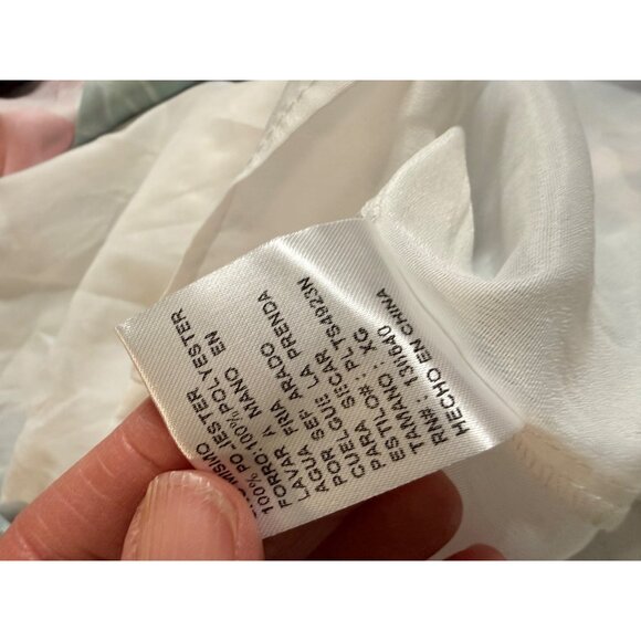 L’ atiste  Floral & Polka Dot Patchwork lined Maxi Skirt XL Feminine Cottage - Picture 8 of 11